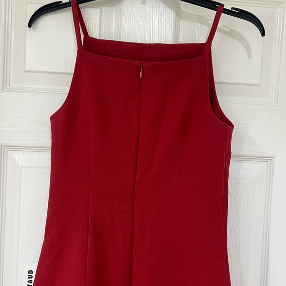 New STAUD Red Mini Dress - Picture 9 of 10